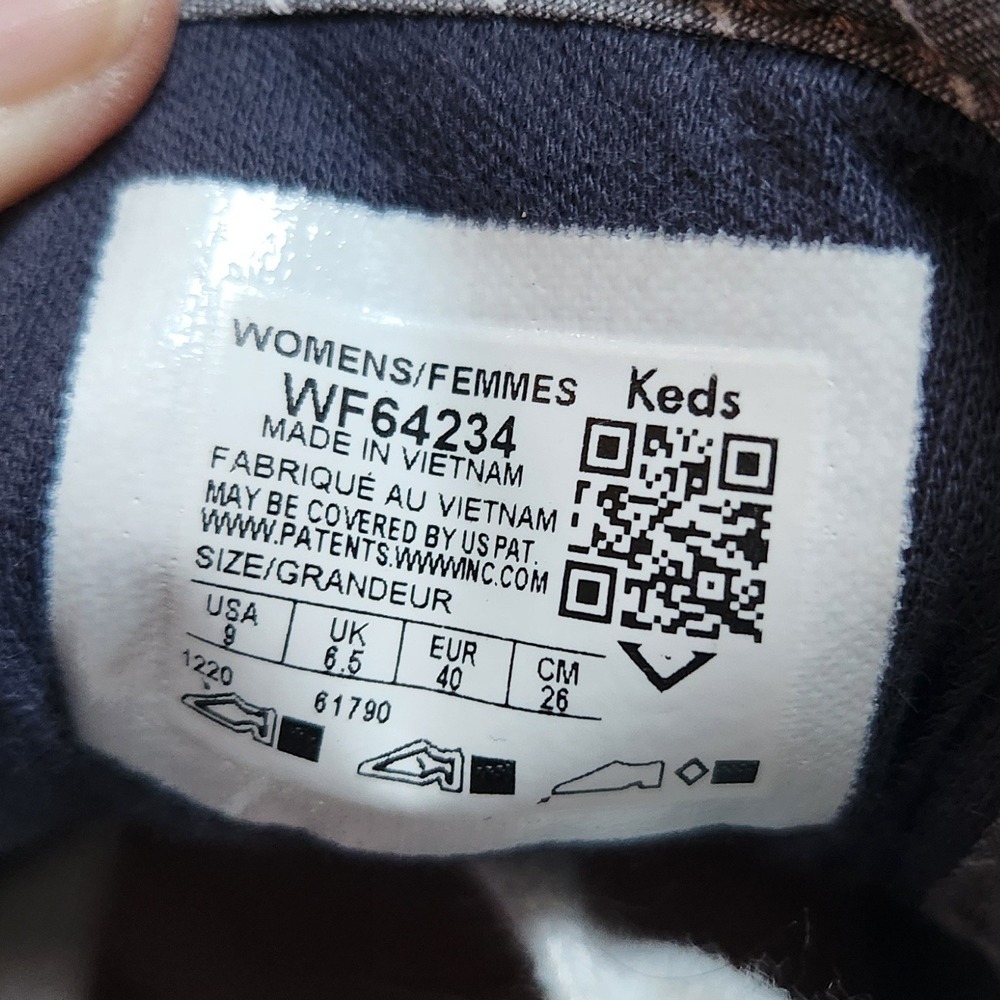 Keds Women's Center III Canvas Lace-Up Sneakers Size 9 Casual Low Top Shoes NWOT - Picture 7 of 9